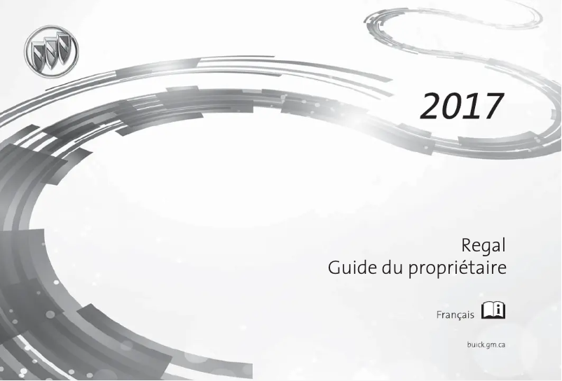 Page 1 de la notice Manuel utilisateur Buick Regal (2017)