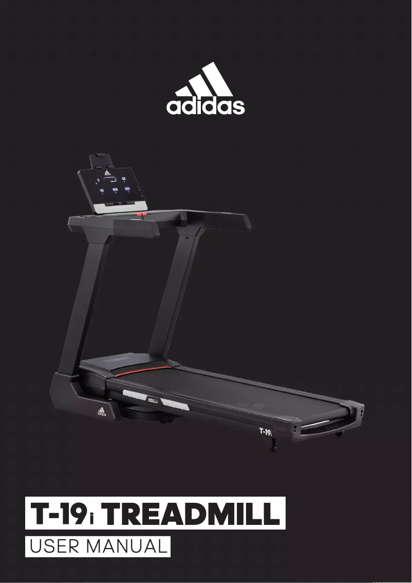 Page 1 of the manual User Manual Adidas T-19i
