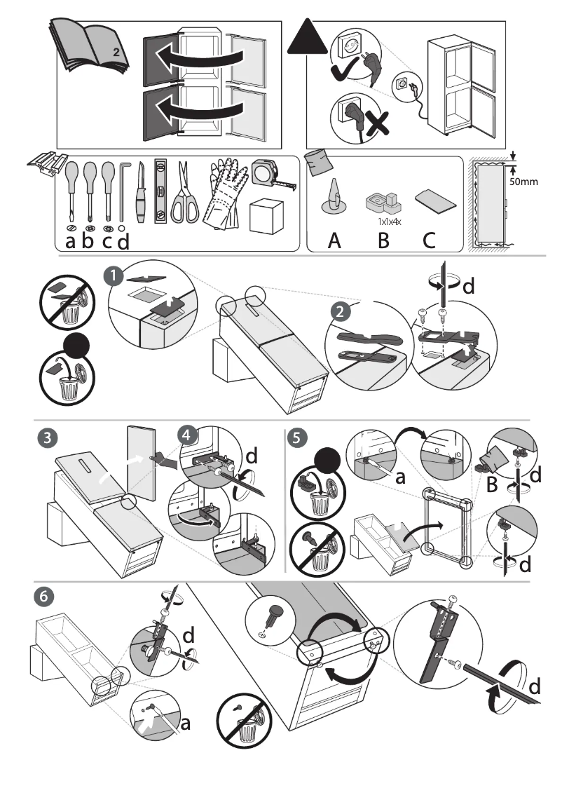 Page 1 de la notice Instructions de sécurité Indesit LI8 S2E S