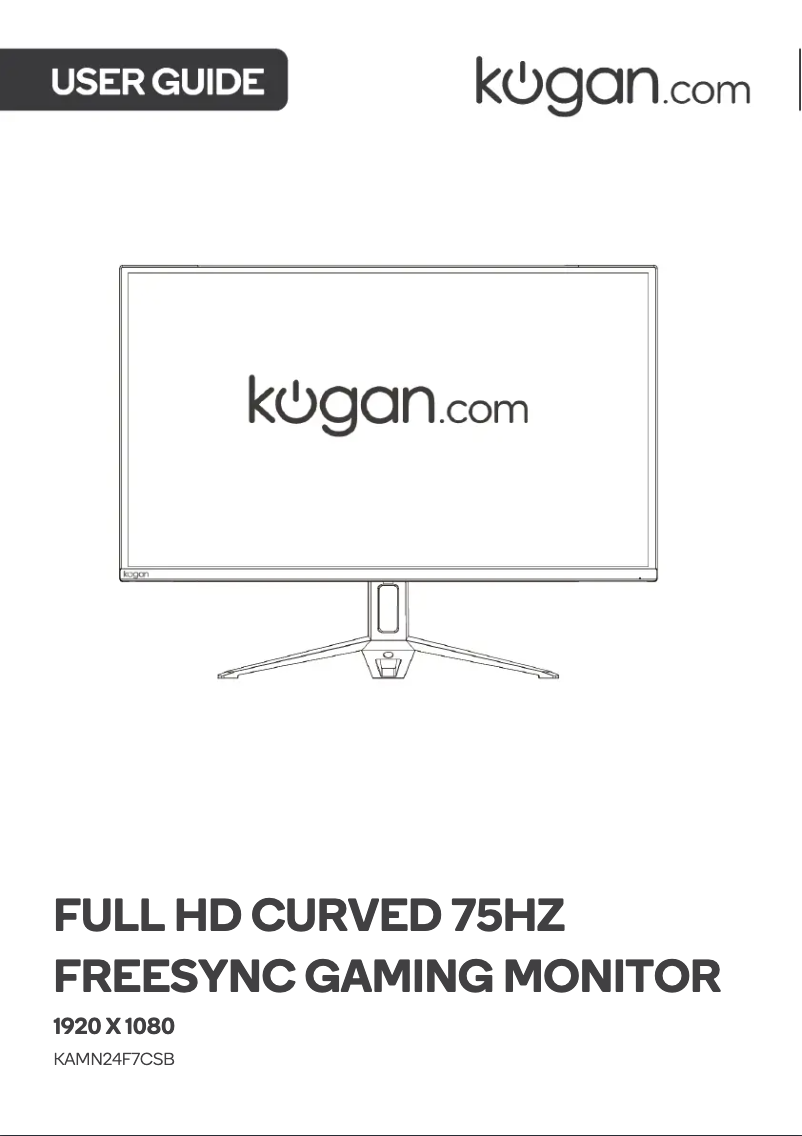 Page 1 de la notice Manuel utilisateur Kogan KAMN24F7CSB