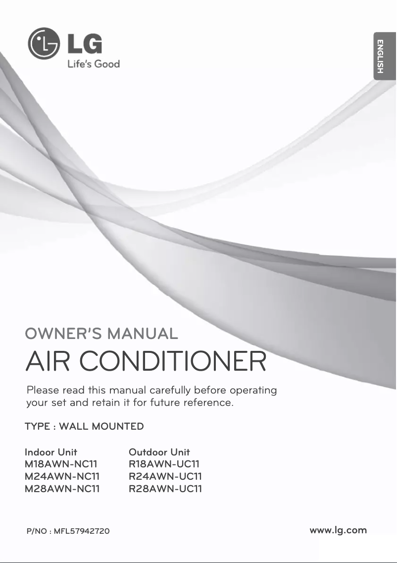 Página 1 del manual Manual de usuario LG M28AWN-NC11