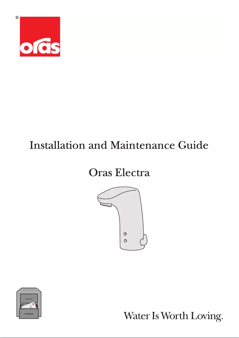 Page 1 of the manual User Manual Oras Electra 6222F