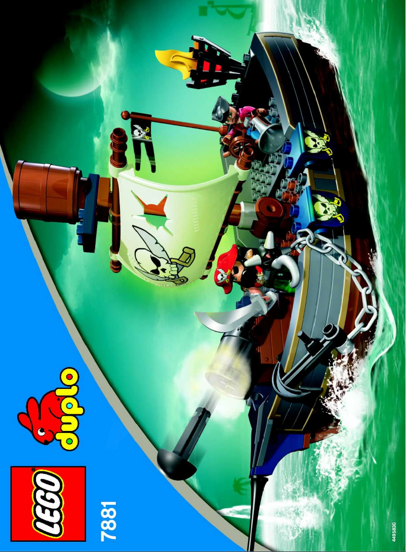 Página 1 del manual Manual de usuario Lego DUPLO® Pirate Ship