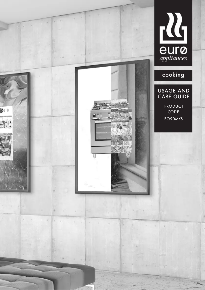 Page 1 de la notice Manuel utilisateur Euro Appliances EO60MXS