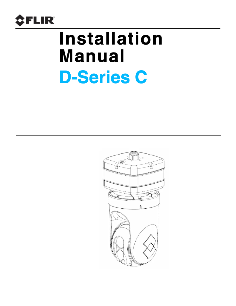Page 1 de la notice Manuel utilisateur FLIR D-625