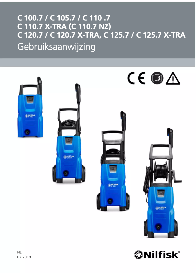 Page 1 de la notice Manuel utilisateur Nilfisk C 120.7-6 PCAD
