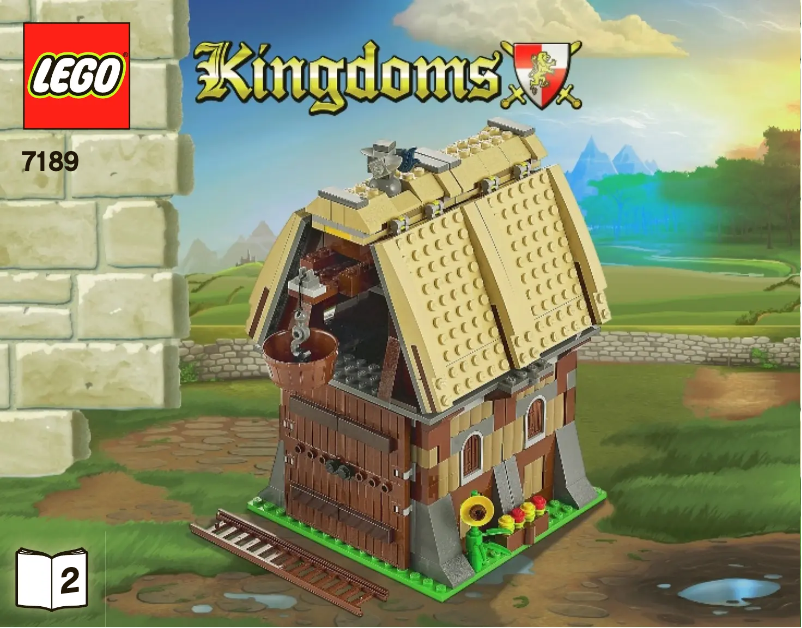 Page 1 de la notice Manuel utilisateur Lego Castle 7189