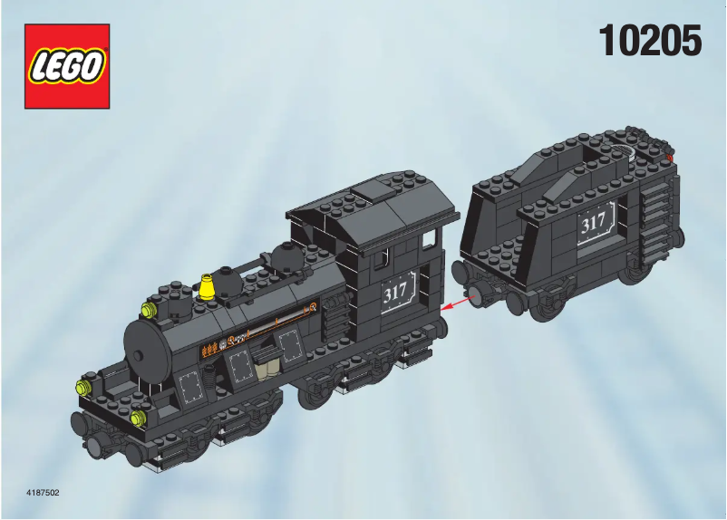 Page 1 de la notice Manuel utilisateur Lego City Trains 10205