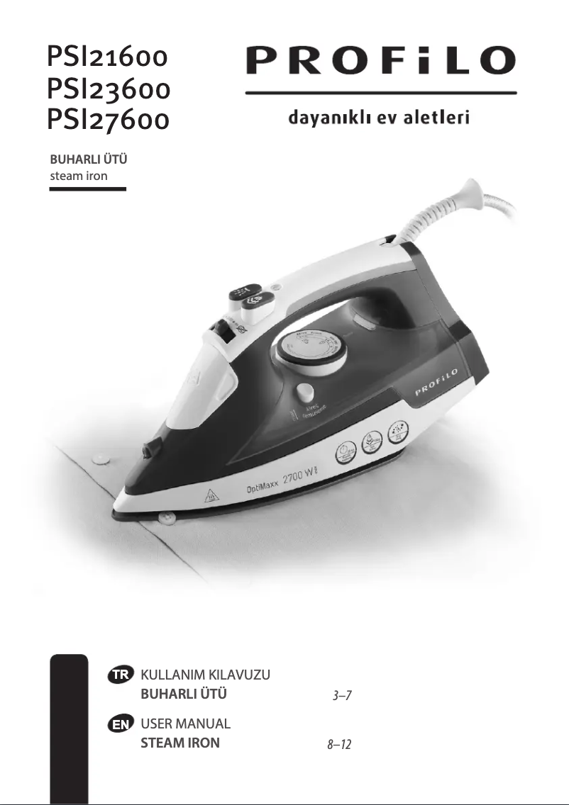 Page 1 de la notice Manuel utilisateur Profilo PSI23600