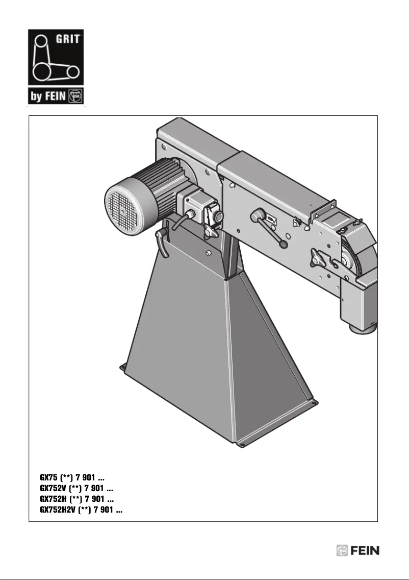Page 1 de la notice Manuel utilisateur Fein GRIT GX 75