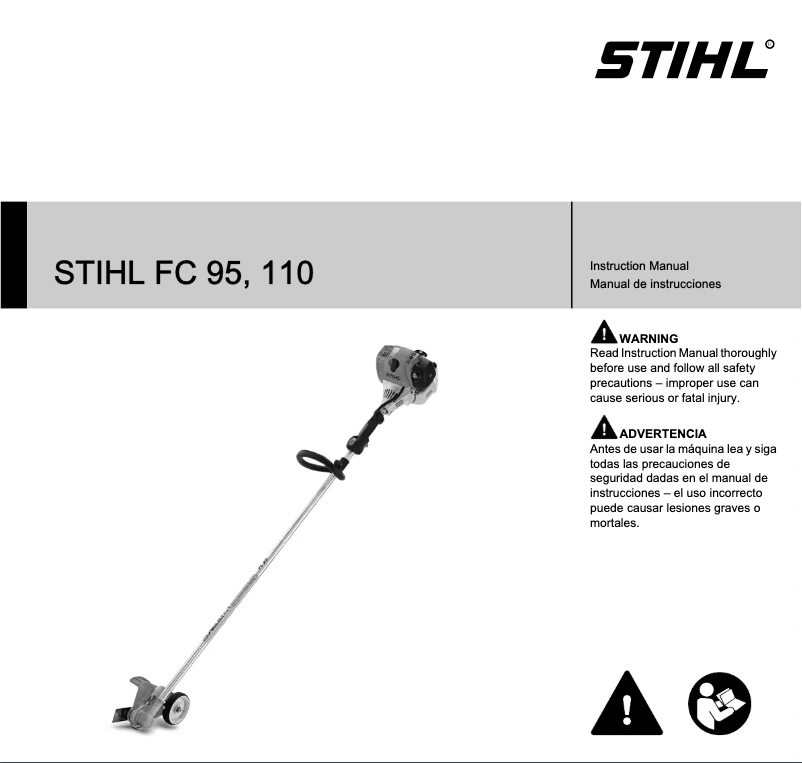 Page 1 de la notice Manuel utilisateur Stihl FC 110