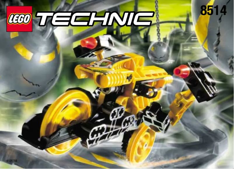 Página 1 del manual Manual de usuario Lego Roboriders 8514