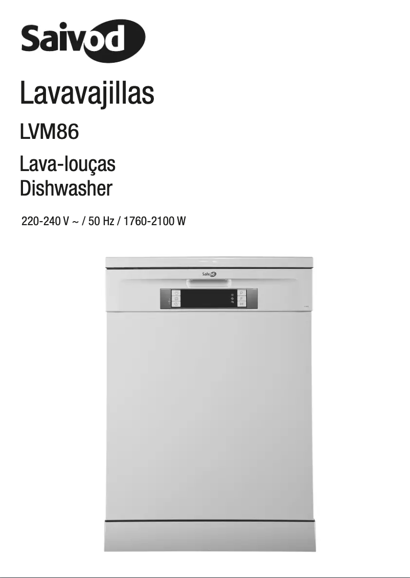 Página 1 del manual Manual de usuario Saivod LVM 86