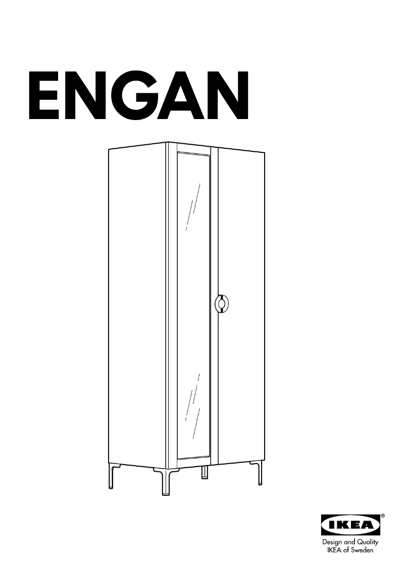 Page 1 de la notice Manuel utilisateur Ikea ENGAN