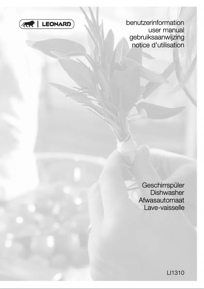Page 1 de la notice Manuel utilisateur Leonard LI1310X