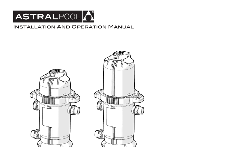 Page 1 de la notice Manuel utilisateur AstralPool XC 150