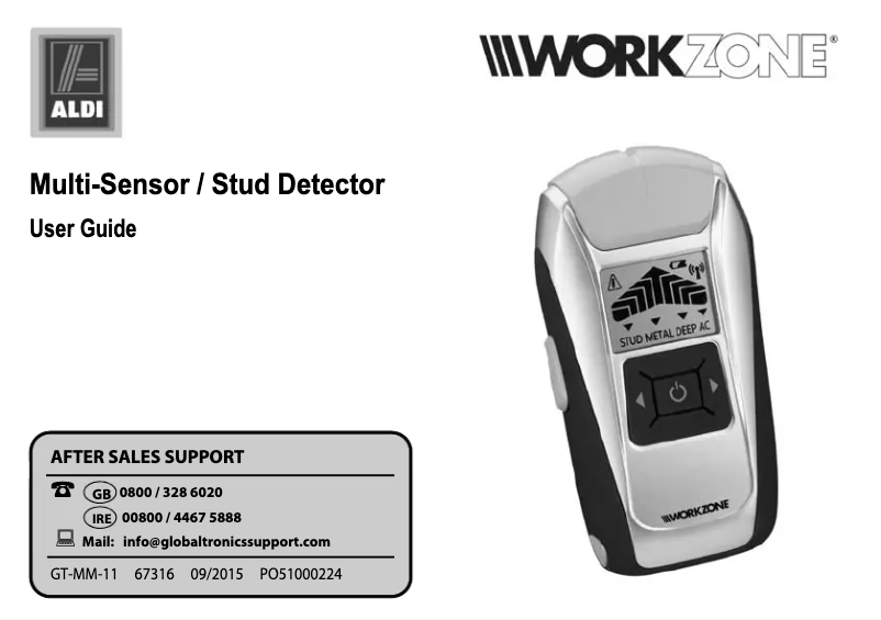 Page 1 de la notice Manuel utilisateur Studio GT-CPM-02