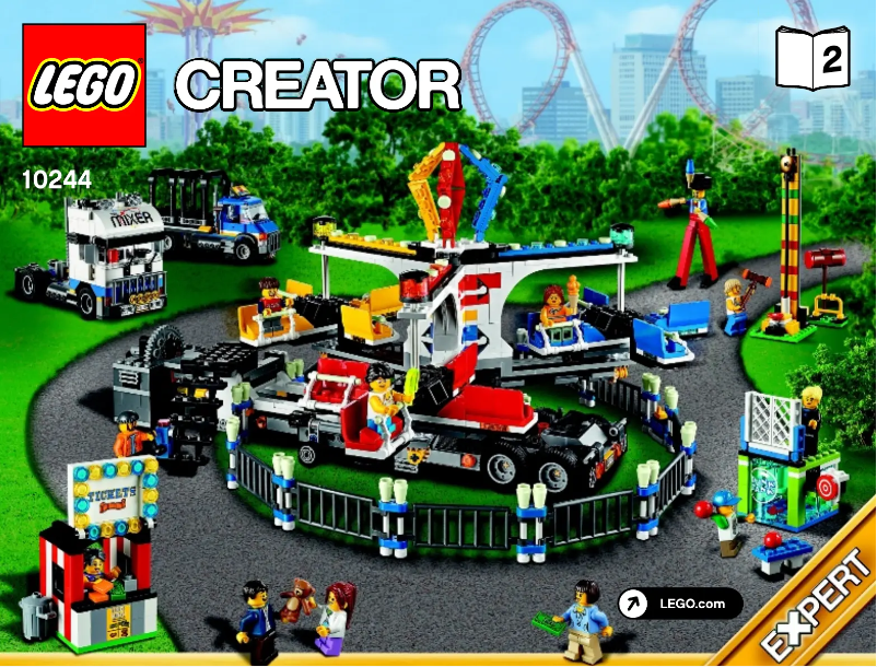 Page 1 de la notice Manuel utilisateur Lego Creator Expert 10244