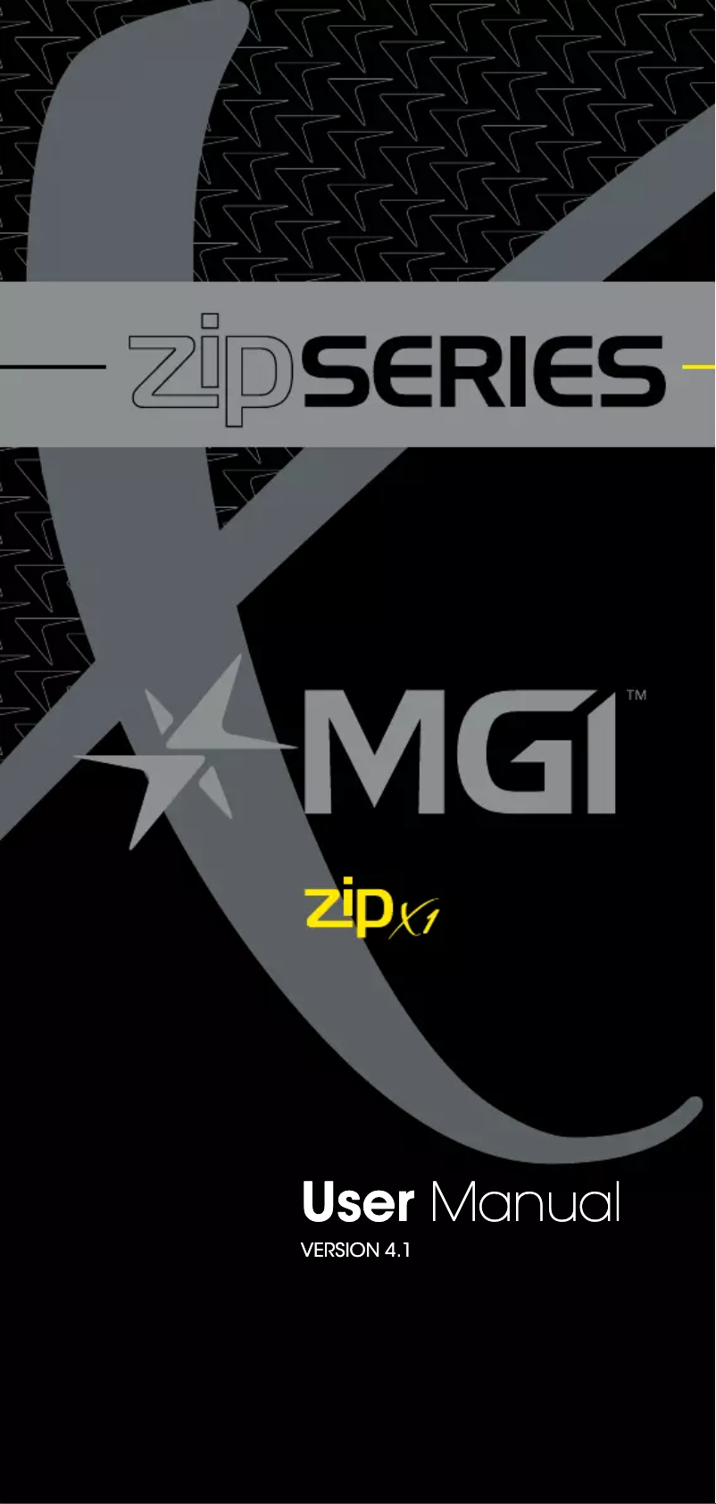 Page 1 de la notice Manuel utilisateur MGI Zip X1