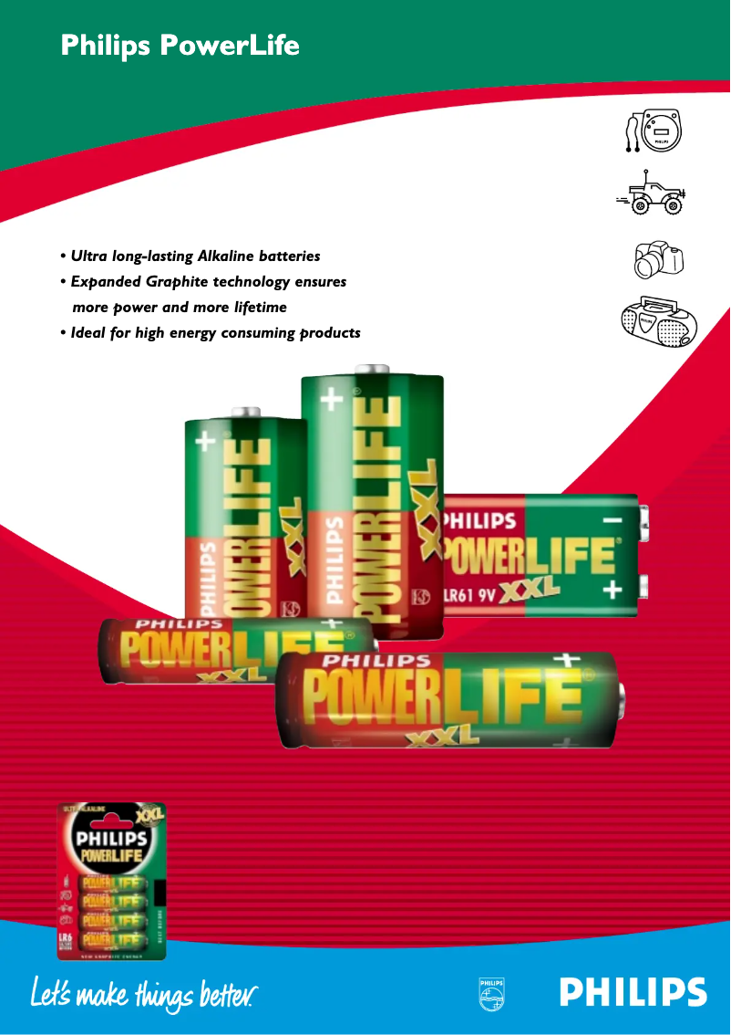 Page 1 of the manual User Manual Philips PowerLife LR14-P2