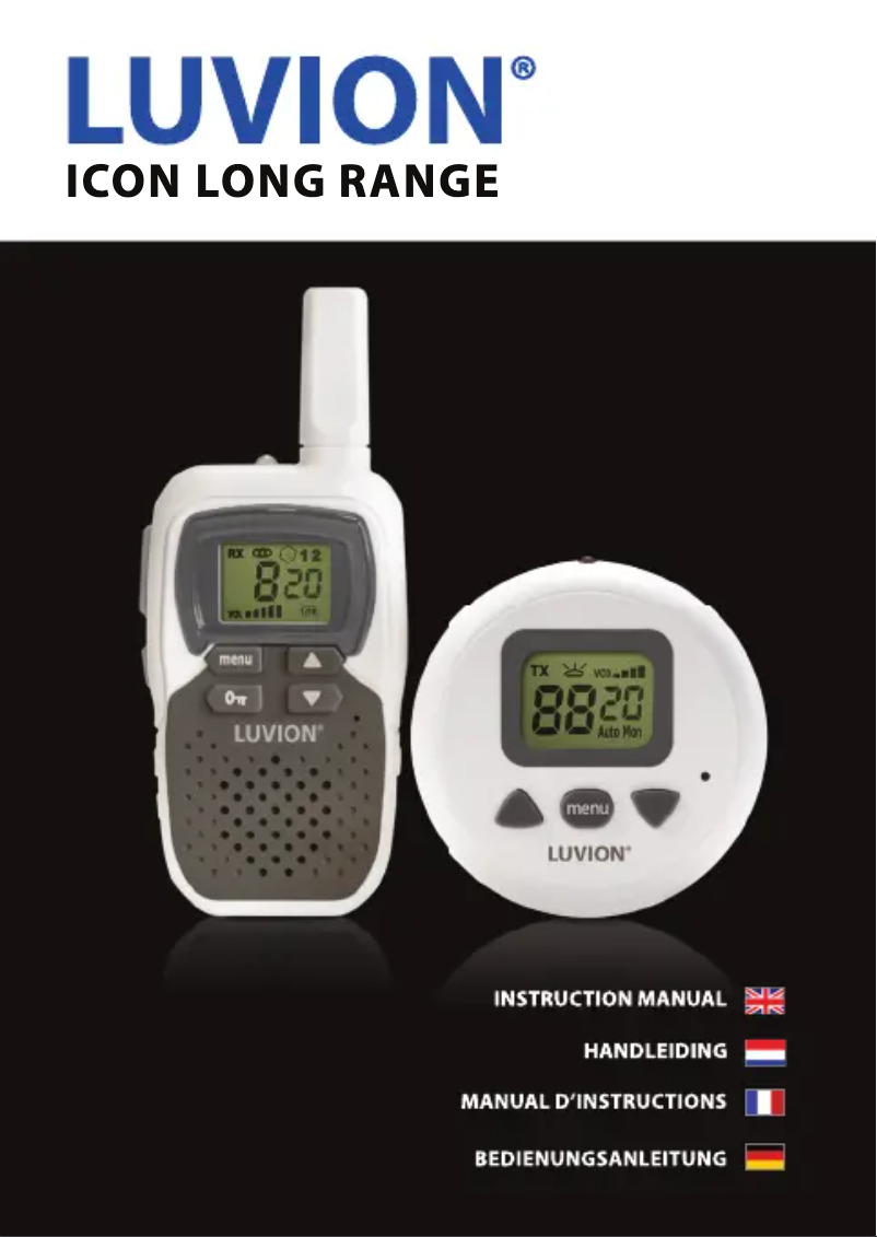 Page 1 de la notice Manuel utilisateur Luvion Icon Long Range