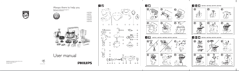 Página 1 del manual Manual de usuario Philips Avance HR7954