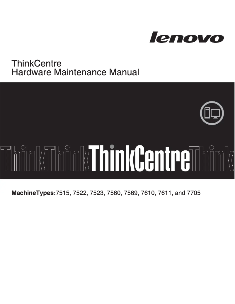 Page 1 de la notice Manuel utilisateur Lenovo ThinkCentre A58