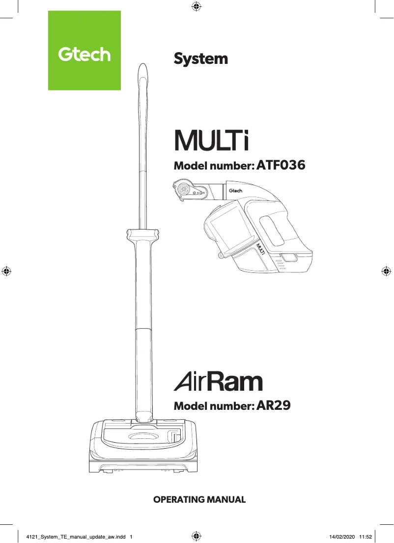 Página 1 del manual Manual de usuario G-Technology Multi MK2 ATF036