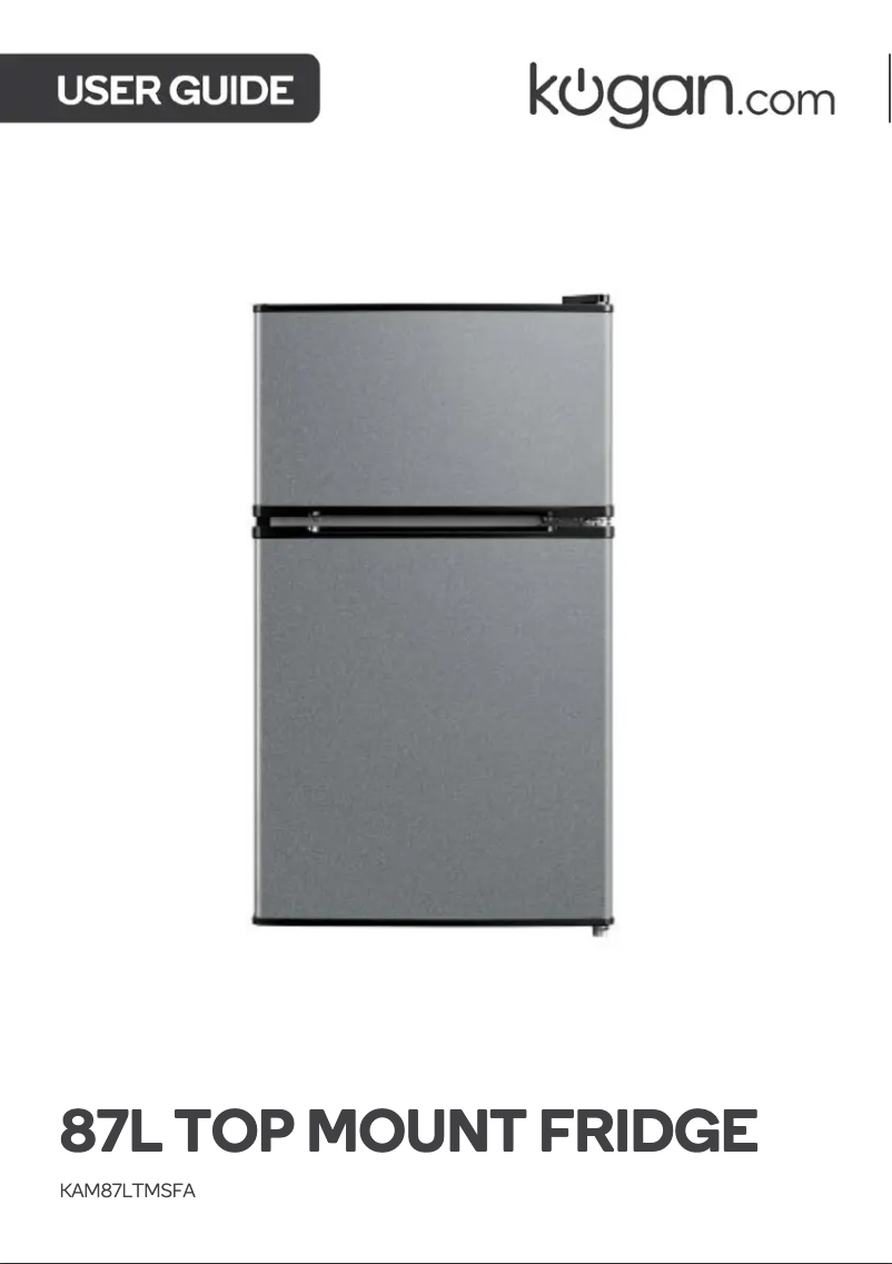 Page 1 de la notice Manuel utilisateur Kogan KAM87LTMSFA