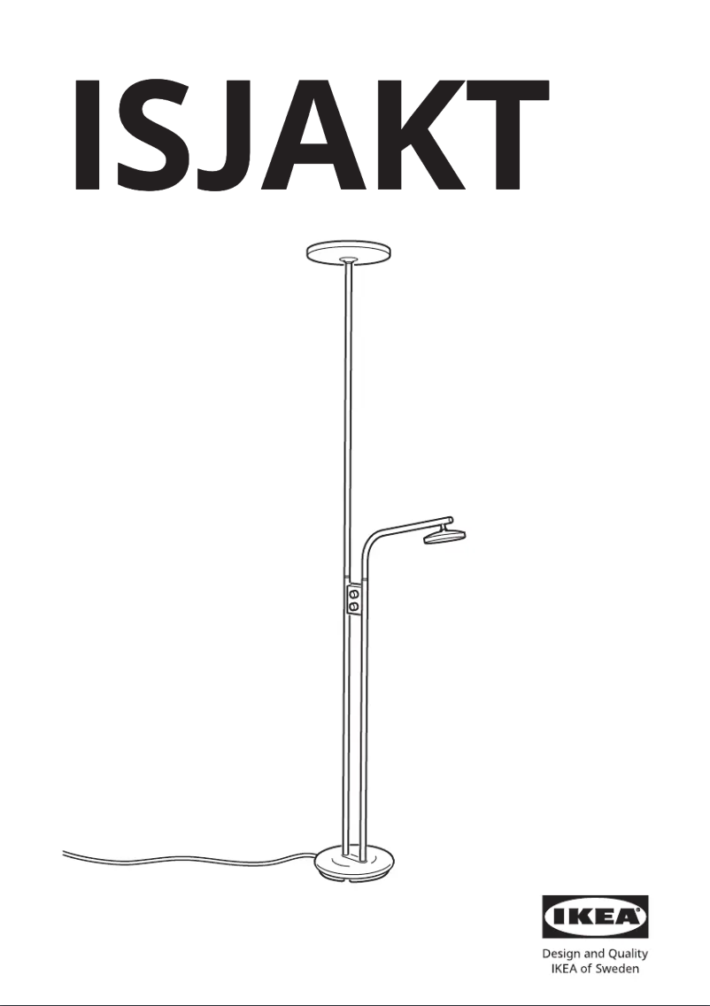 Page 1 de la notice Manuel utilisateur Ikea ISJAKT 505.198.77