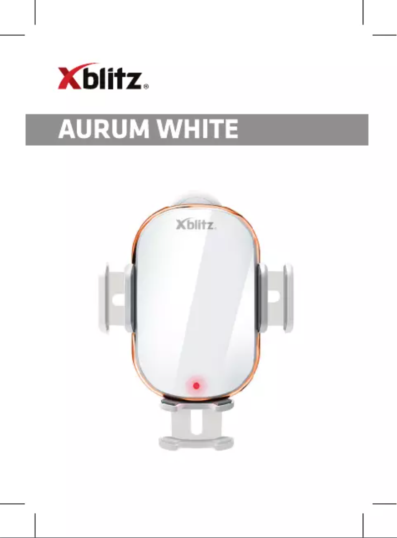 Page 1 de la notice Manuel utilisateur Xblitz Aurum