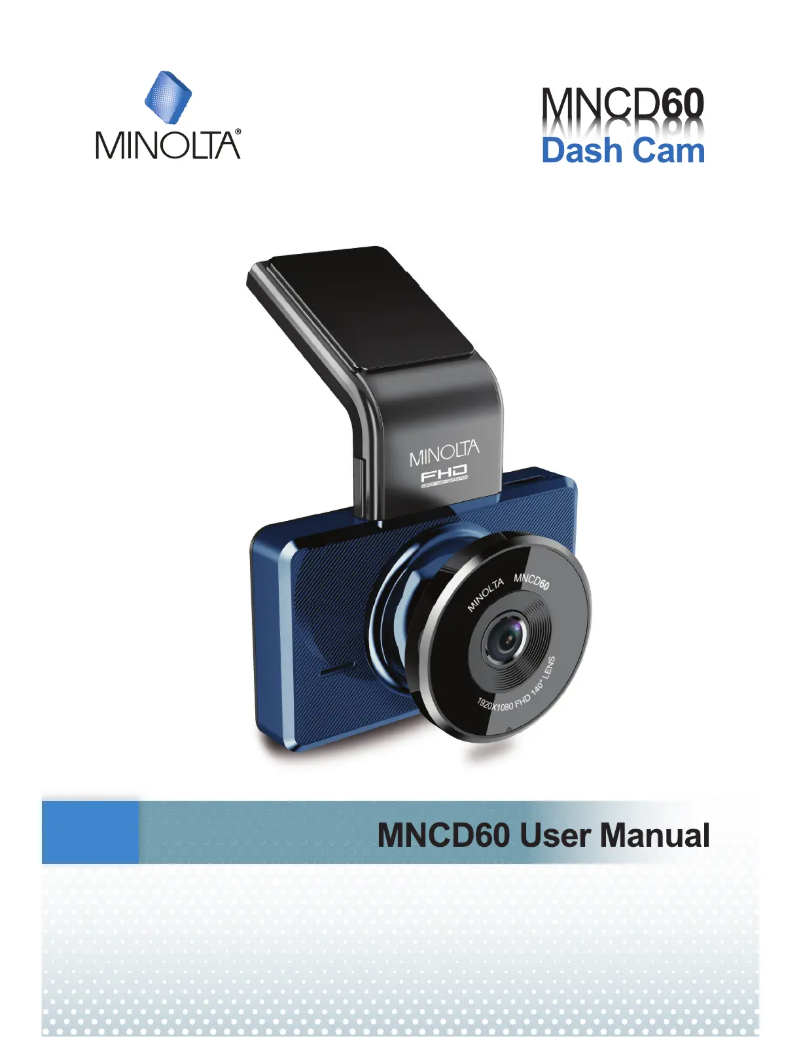 Página 1 del manual Manual de usuario Minolta MNCD60