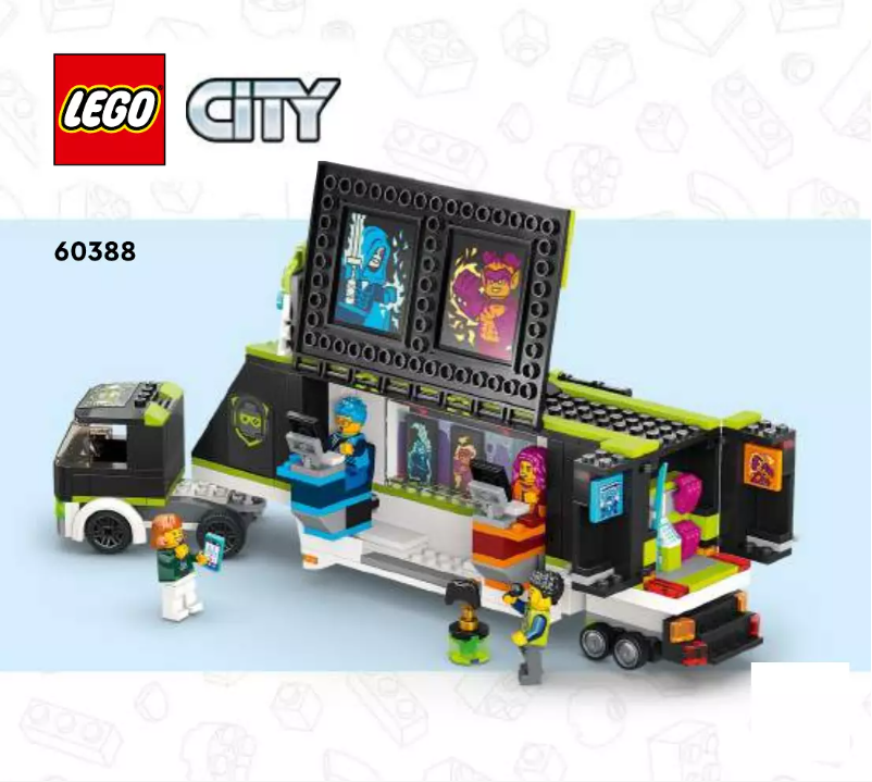 Page 1 de la notice Manuel utilisateur Lego City 60388