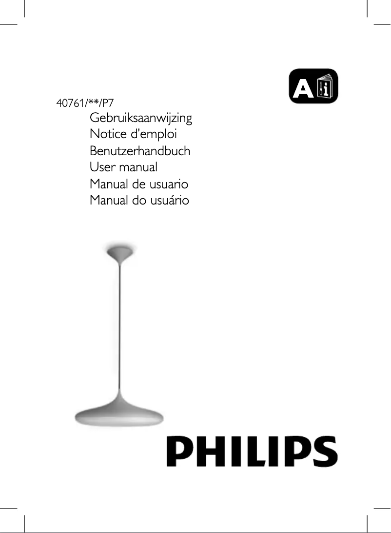 Page 1 de la notice Manuel utilisateur Philips Hue Cher
