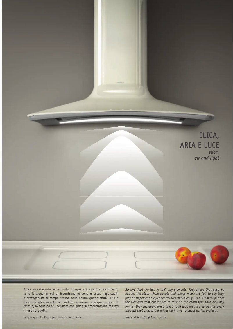 Page 1 de la notice Manuel utilisateur Elica Feel PRF0020801