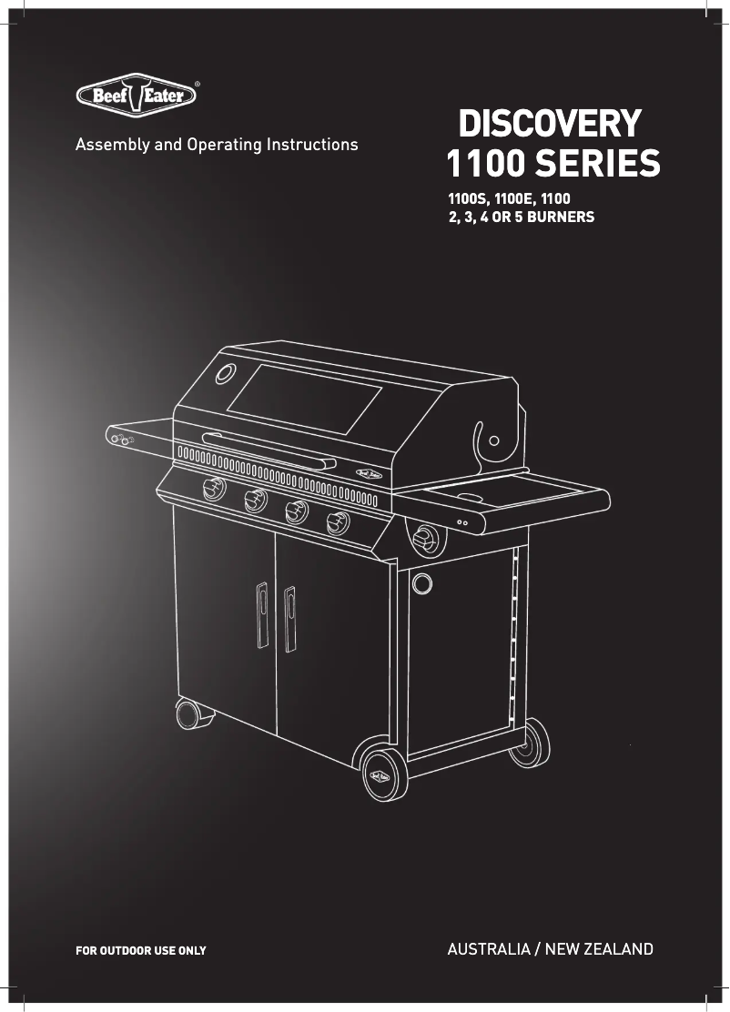 Página 1 del manual Manual de usuario BeefEater BD16350