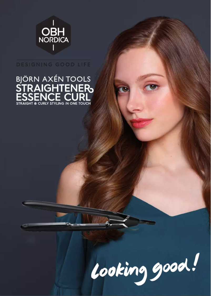 Page 1 de la notice Manuel utilisateur OBH Nordica Essence Curl Ionic 3120
