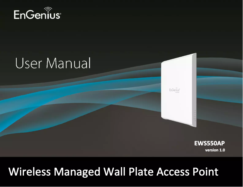Page 1 de la notice Mode d'emploi EnGenius EWS550AP
