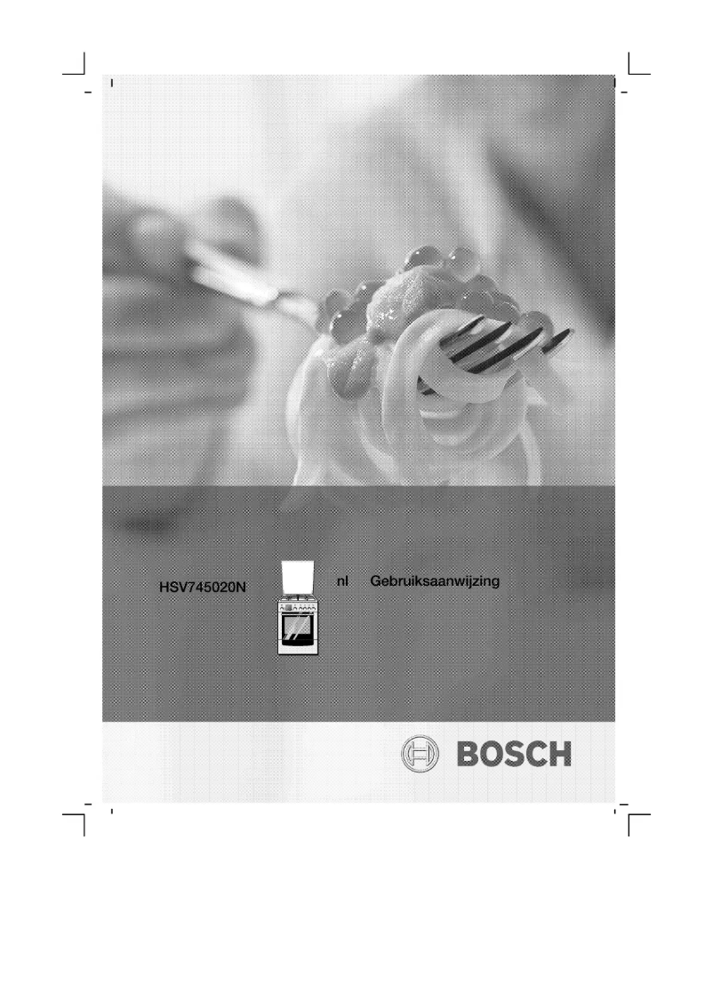 Page 1 de la notice Manuel utilisateur Bosch HSV745020N