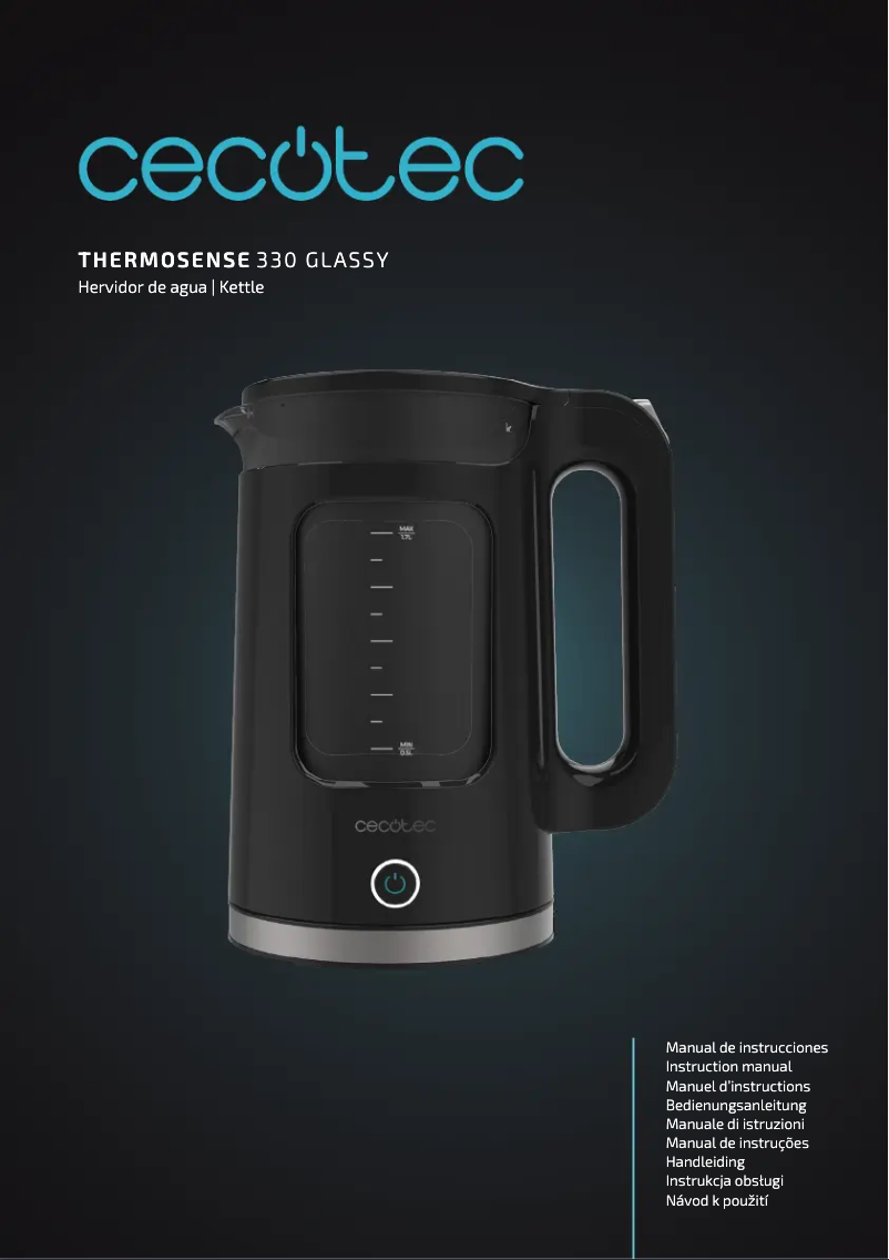 Página 1 del manual Manual de usuario Cecotec Thermosense 330