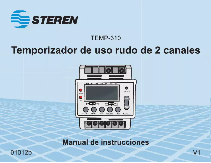 Page 1 de la notice Manuel utilisateur Steren TEMP-310