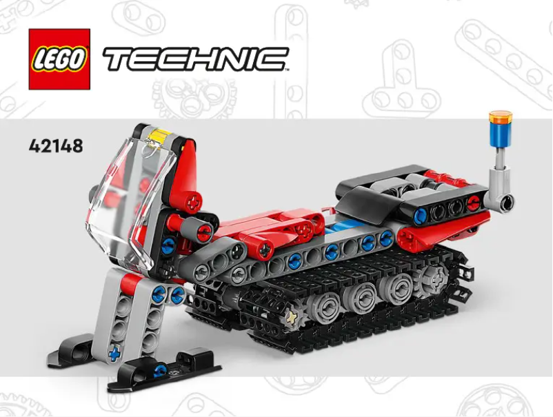 Página 1 del manual Instrucciones visuales Lego Technic 42148