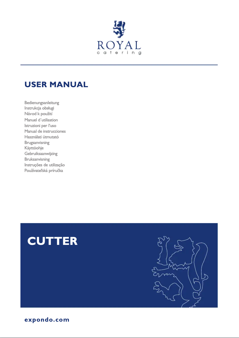 Página 1 del manual Manual de usuario Royal Catering RCBC-5V1