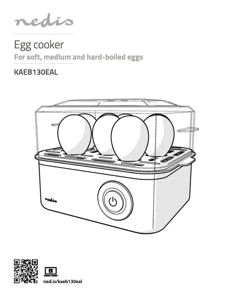 Página 1 del manual Manual de usuario Nedis KAEB130EAL