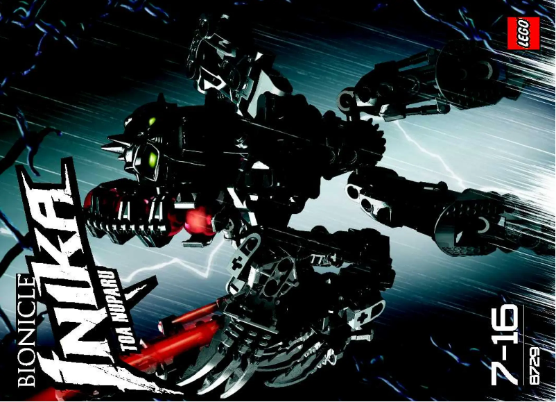 Page 1 de la notice Manuel utilisateur Lego Toa Nuparu