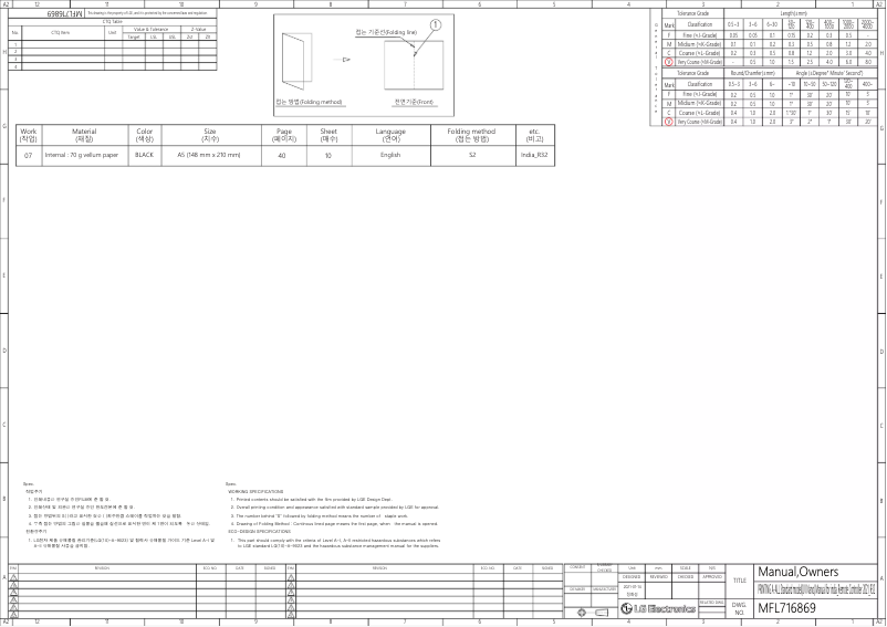 Página 1 del manual Manual de usuario LG MSUQ18UVZA