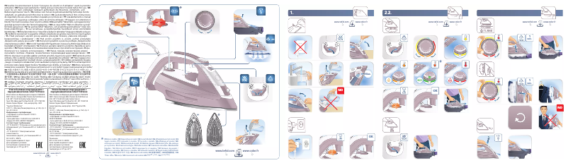 Page 1 de la notice Manuel utilisateur Calor Ultragliss FV4920