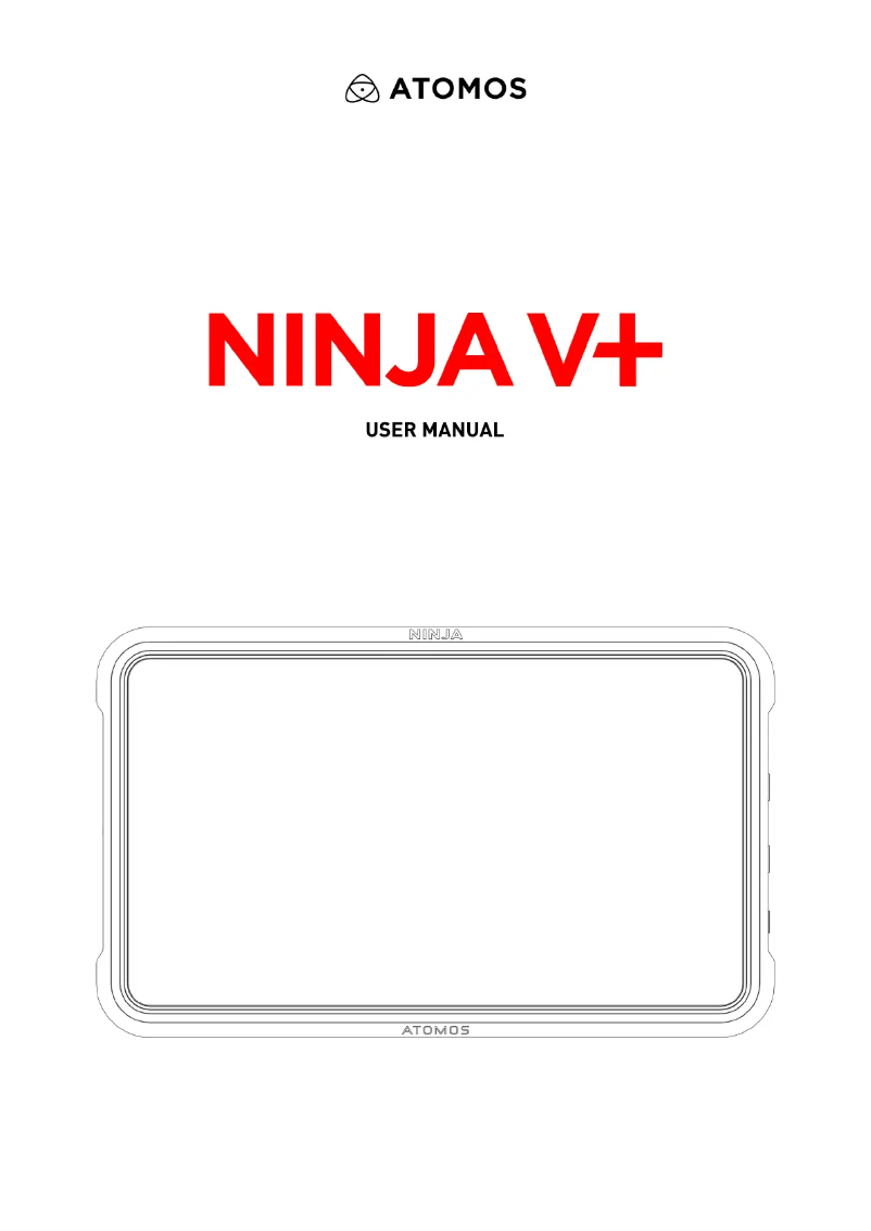 Página 1 del manual Manual de usuario Atomos Ninja V+