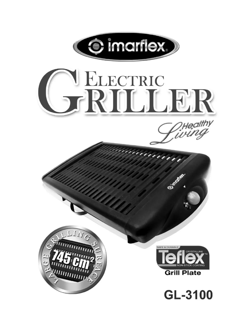 Page 1 de la notice Manuel utilisateur Imarflex GL-3100