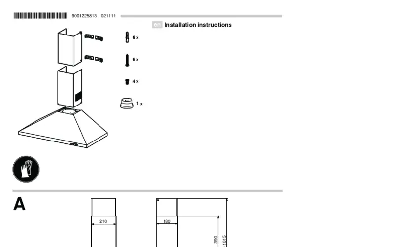 Page 1 de la notice Guide d'installation Siemens LC64PCC50M